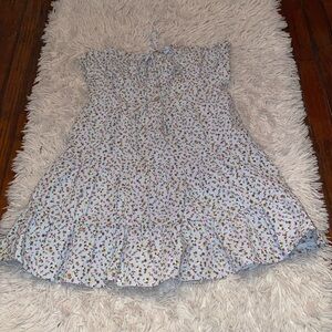 Forever 21 Strapless Flower Dress